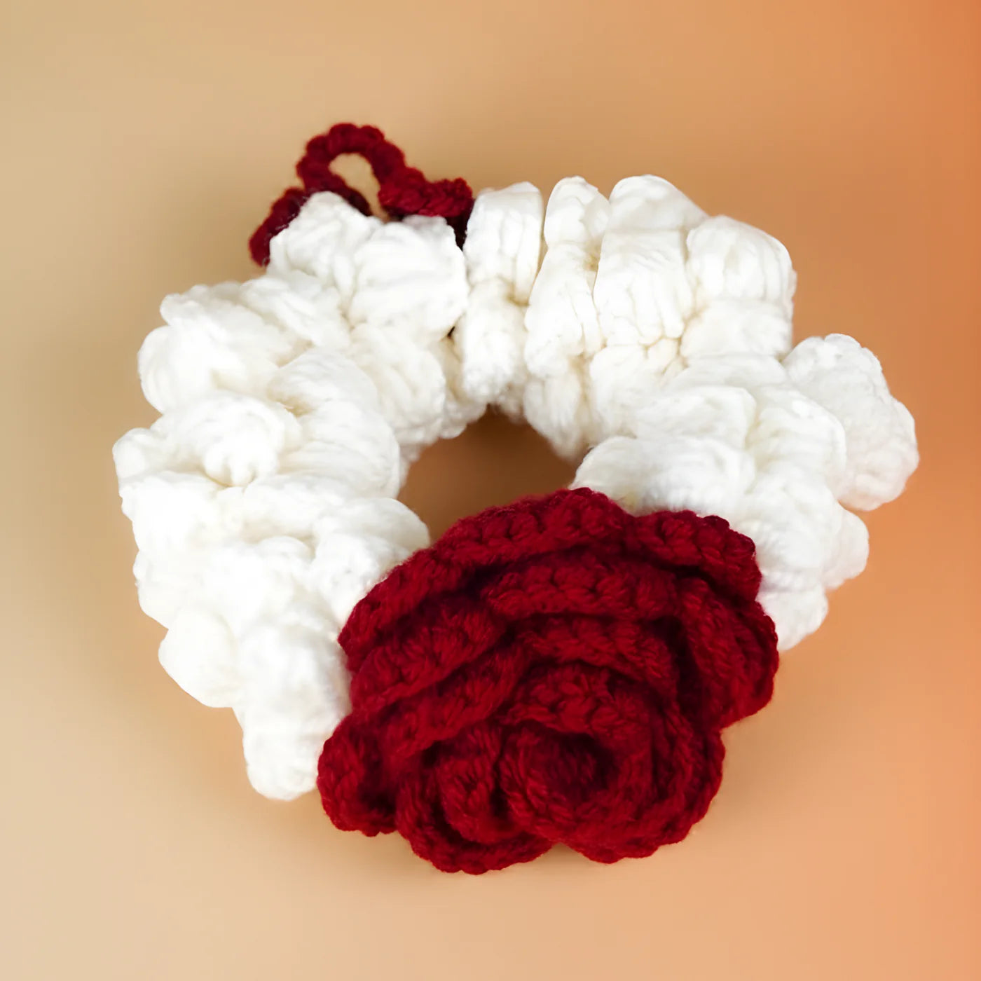 Velvet Bloom – Handcrafted Crochet Gajra Pair ( 2 Pieces set)