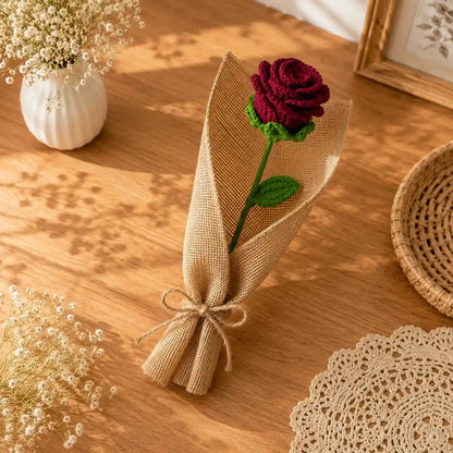 Petaled Roses Crochet Bouquet