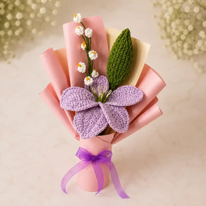 Crochet Lily Bud Bouquet