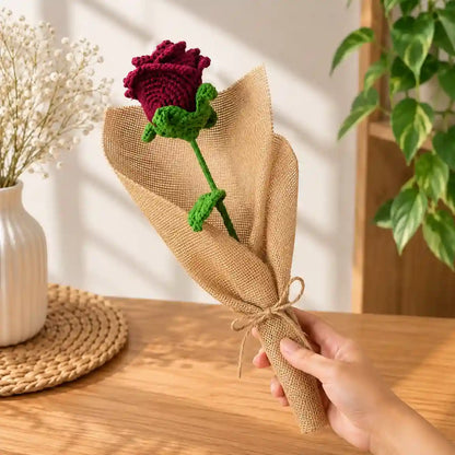 Petaled Roses Crochet Bouquet
